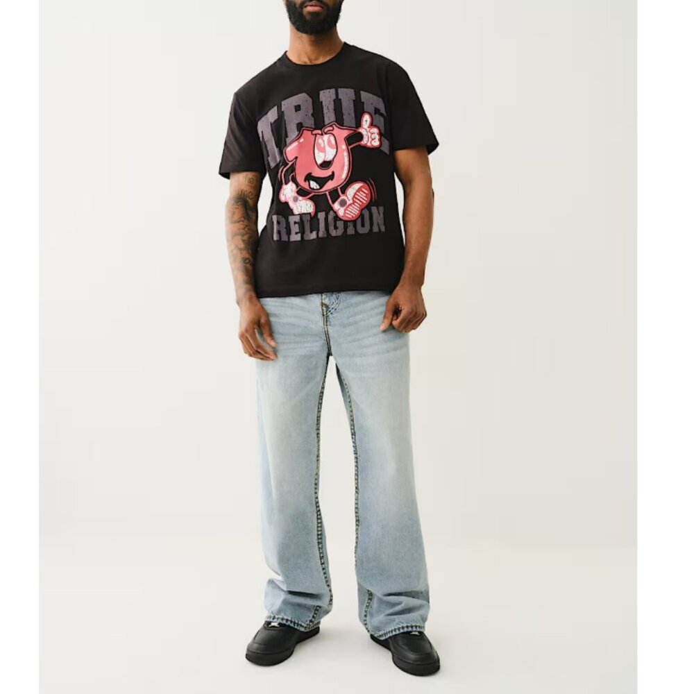 TRUE RELIGION VINNY QUAD SUPER T ULTRA BAGGY JEAN SZ 32 BNWT - Picture 3 of 9